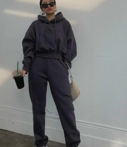 Women’s Lounge Hoodie – Soft Fleece Comfort Fit