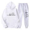 Two-Piece Women's Hoodie + Sweatpants Set