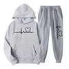 Two-Piece Women's Hoodie + Sweatpants Set