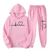 Two-Piece Women's Hoodie + Sweatpants Set