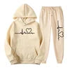 Two-Piece Women's Hoodie + Sweatpants Set