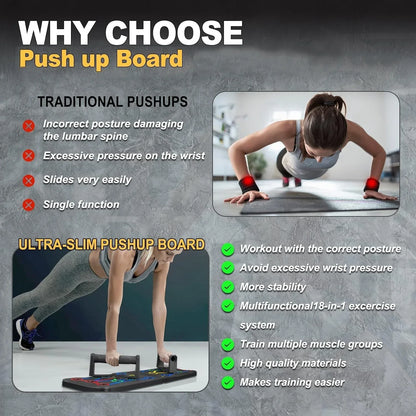 Adjustable Pushup Board