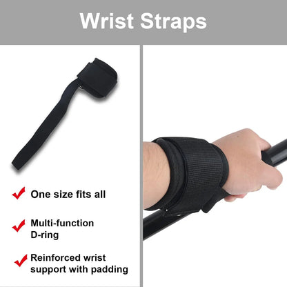 2pc Wrist Straps for Weightlifting